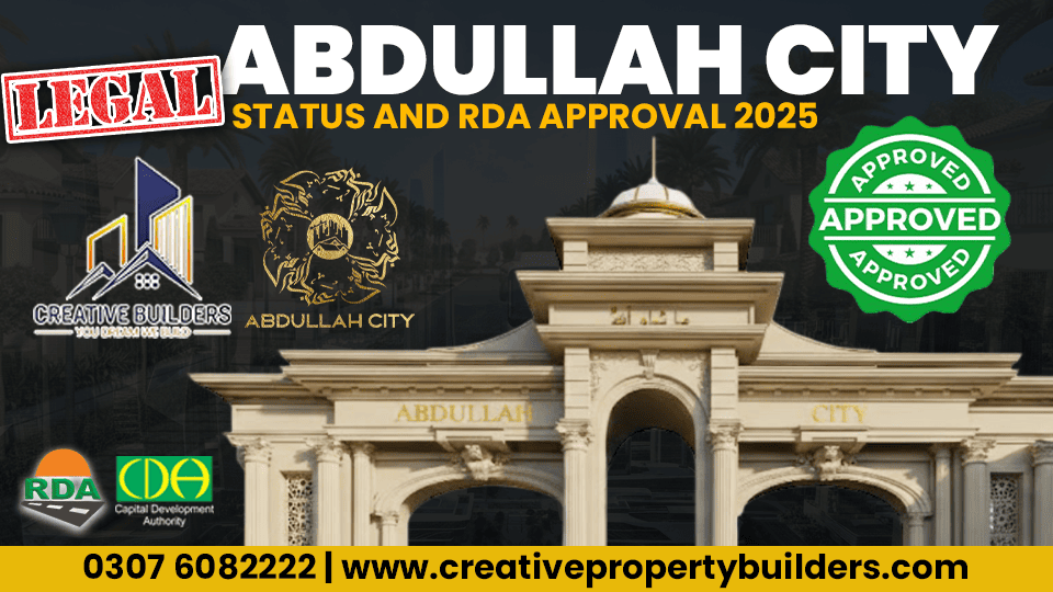 Abdullah City Legal Status and RDA Approval 2025