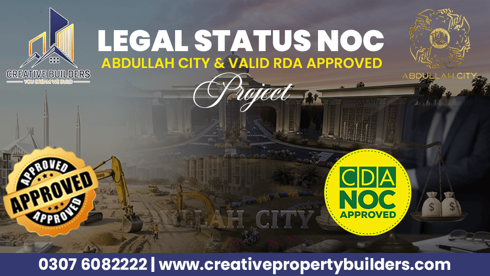 Legal Status NOC Abdullah City Islamabad | RDA Approved Project & Residential Plots Guide.